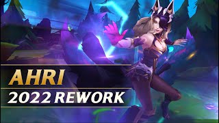 AHRI REWORK 2022 Gameplay Spotlight Guide  League of Legends [upl. by Priestley40]