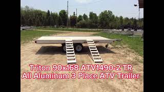 Triton Trailer ATV Trailer Series Line Up [upl. by Chesna563]