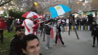 Hinchada de River Plate en Madrid 2018 [upl. by Ainslee677]