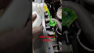 Swift Dzire coolant changemangal spark [upl. by Territus]