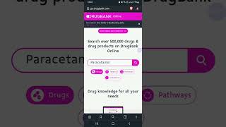 How to use drug bank drugbank drugresearch [upl. by Downing373]