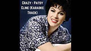 Patsy Cline  Crazy Karaoke Track [upl. by Nadnarb128]