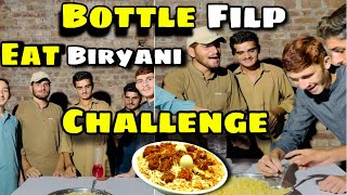 What Happens When You Eat Biryani with a Bottle Flip BIRYANI EATING CHALLENGE FLIP AND WIN [upl. by Leahcimnaj981]