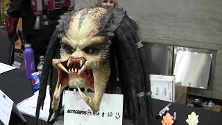 Face Off Season 6 Winner Rashaad Santiago at Forest City Comicon 2018 [upl. by Ahse]