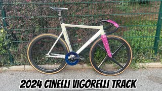 2024 Cinelli Vigorelli Track Special White Cappuccino  7 days 7 bikes  Fixie Corner [upl. by Twila947]