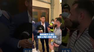 Real sportsmanship after the fight 🤝 emanuelnavarrete boxing toprank [upl. by Huttan791]