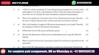 Why is the handling of samples for IR spectra measurements is not simple Describe the sampling of [upl. by Holbrook810]