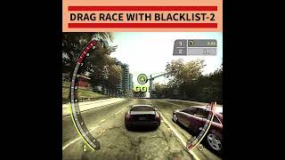 Blazing Drag Race with Blacklist2 Mercedes McLaren  NFS nfs nfsunbound nfsheat gaming nfsmw [upl. by Nwahsak280]