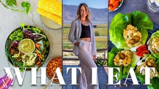 What I Eat in a Day  Simple Whole Foods Plant Based Options 🌱 [upl. by Seiter]