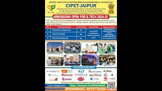 CIPET IPT JAIPUR [upl. by Carolynn]