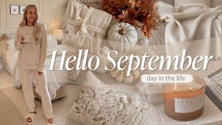 HELLO SEPTEMBER  a cosy day homesense trip fall haul amp getting ready for autumn 🍂 [upl. by Etyam555]