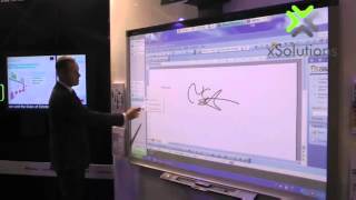 SMART Board 885ix interactive whiteboard demo [upl. by Mian199]