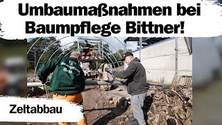 🔧 Umbaumaßnahmen bei Baumpflege Bittner 🔧 [upl. by Eylrahc506]