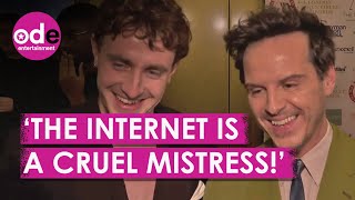 Paul Mescal amp Andrew Scott on Becoming The Internets Boyfriends 👬🏻 [upl. by Ahlgren771]