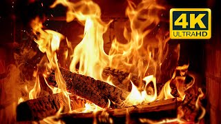 🔥 Cozy Fireplace 4K 12 HOURS Fireplace with Crackling Fire Sounds Crackling Fireplace 4K [upl. by Timothea413]