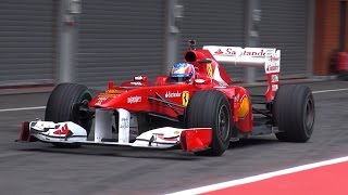 Ferrari F150 Formula 1 EPIC V8 SOUNDS [upl. by Leal]