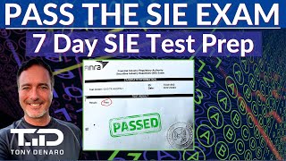 How to pass the SIE Exam on your First Try  7 Day SIE Test Prep [upl. by Parthinia]