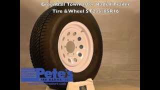 Greenabll Towmaster Radial Trailer Tire amp Wheel ST23585R16 [upl. by Vani197]