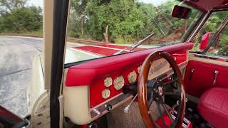 1968 Scout 800 windows and interior [upl. by Molli]