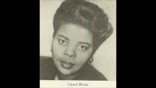 Bach Esurientes sung by Carol Brice 1947 [upl. by Akemehc]