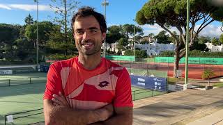 Flash interview com Frederico Silva  QF Vale do Lobo Open III [upl. by Gies738]