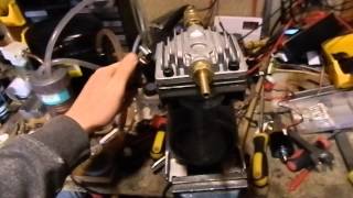 Compressed air engine part 3 high speed run [upl. by Oicnanev]