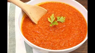 Salsa de tomate casera con Thermomix [upl. by Enyamert361]