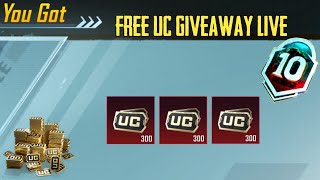 Bgmi Free Uc Giveaway Live Now Join Fast 😍💸  Royal Pass Giveaway Soon  UC Giveaway [upl. by Landahl934]