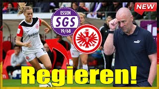 Dank Freigang Eintracht Frankfurt dominierte das Spiel bei der SGS Essen [upl. by Oicnaneb355]