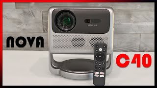 Ultimea Nova C40 All In One Smart Android TV Projector Unboxing and Review [upl. by Beisel]