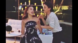 Millie Bobby Brown and Noah Schnapp dancing [upl. by Sayed579]