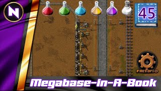 Prototyping ARTILLERY OUTPOST  45  Factorio MegabaseInABook Lets Play [upl. by Avron]