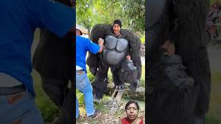 Gorilla🦍costume kingkong shorts ytshorts [upl. by Phionna]