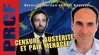 Censure austérité et paix menacée  débat entre Bérenger Cernon et Fadi Kassem [upl. by Nolava]