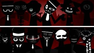 Incredibox Sprunki  All Black  Normal Version Vs Horror Version [upl. by Tasha]