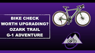 Ozark Trail Gravel Bike Worth Upgrading Parts [upl. by Gasparo646]