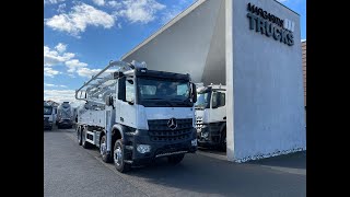 Mercedes Benz Arocs 5 4140 8x4 EURO3 Schwing S43 SX III [upl. by Yeleen315]