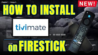 🎬🎦 TIVIMATE  LATEST VERSION 🎦🎬HOW TO INSTALL ON FIRESTICK  STEP by STEP [upl. by Ahsirhcal554]