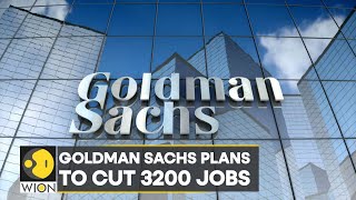 World Business Watch Goldman Sachs to cut about 3200 jobs this week  International News  WION [upl. by Anibur613]