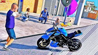 GTA V  OS PESTINHAS  ZÉ DROGUINHA DE MINI Z1000 VIU ISABELINHA E SEU FILHO NO OLHO DA RUA  EP 53 [upl. by Aliahs]