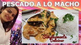 Pescado a lo Macho súper rico y sin experiencia en cocina [upl. by Eatnoled216]