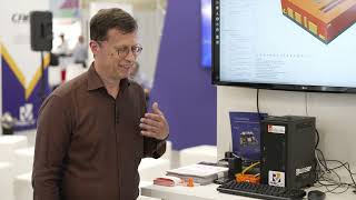 Canonical Interview  RISCV at embedded world 2022 [upl. by Colfin325]