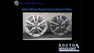 DIY Wheel Restoration Video Free Alloy Wheel Repair Training Video 1 Overview [upl. by Ruthie436]