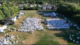 Diner en Blanc  South Georgian Bay 2019 Official Video [upl. by Eimrej]