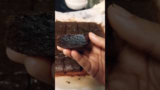 Fudgiest 🥀chewy 🥮brownies without chocolate fudgybrownies shorts viral food baking [upl. by Sibella]