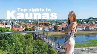 Visiting Kaunas Lithuania  Travel guide from a local [upl. by Natrav]