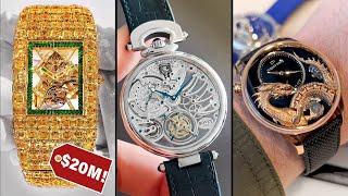 20 Million Worlds Most Expensive Watch amp More Crazy Pieces [upl. by Danyluk316]