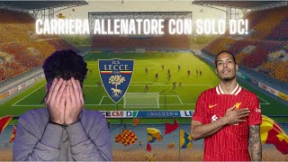 CARRIERA ALLENATORE CON SOLO DIFENSORI fc25 italy [upl. by Euqinmod]