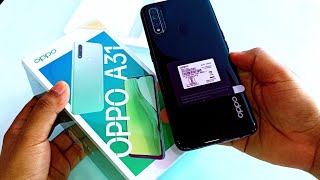 Oppo A31 6GB128GB Mystery Black Unboxing amp First Look  Oppo A31 Specifications amp Many More 🔥🔥🔥 [upl. by Namien]