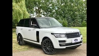 RANGE ROVER 5 LITRES SUPERCHARGED AUTOBIOGRAPHY FOR SALE [upl. by Launcelot]